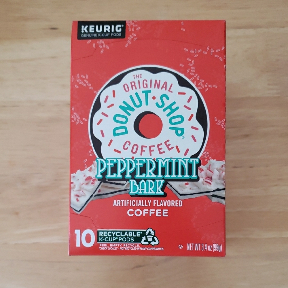Keurig Donut Shop Peppermint Bark Coffee Pods